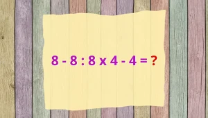 Matematyczne wyzwanie dla każdego. Tu ważna jest jedna zasada