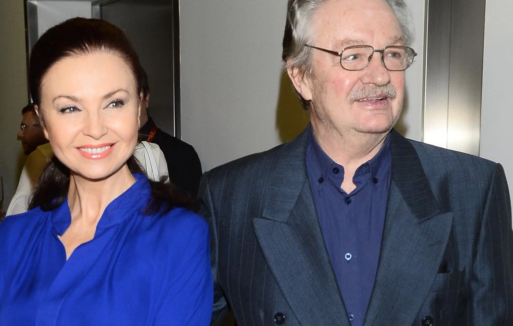 Grażyna Brodzińska i Damian Damięcki