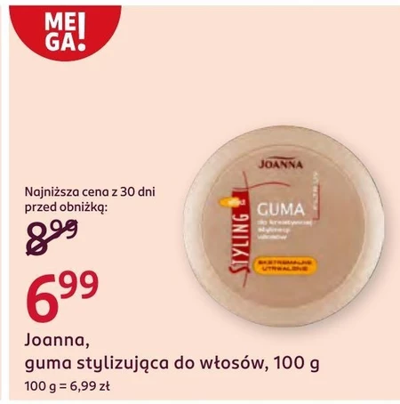 Joanna Styling Effect Guma do kreatywnej stylizacji włosów 100 g