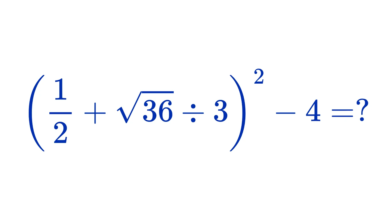 Pozornie proste działanie matematyczne. Jednak zaskakuje dorosłych Pozornie proste działanie matematyczne. Jednak zaskakuje dorosłych