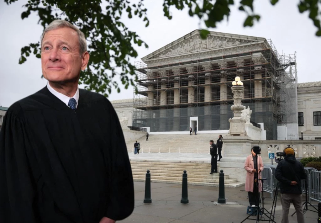 Decyzja Sądu Najwyższego w sprawie stosowanej przez Trumpa ustawy z 1789 roku. Na zdj. prezes sądu John Roberts Decyzja Sądu Najwyższego w sprawie stosowanej przez Trumpa ustawy z 1789 roku. Na zdj. prezes sądu John Roberts