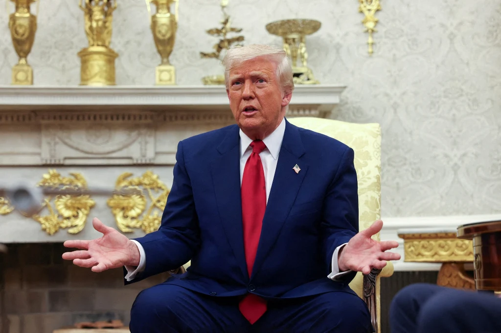 Donald Trump odwiedzi szpital