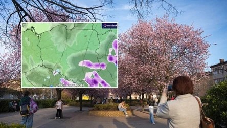 Choć w wielu miejscach kraju będzie słonecznie, na południowym wschodzie trzeba uważać na opady deszczu, deszczu ze śniegiem i śniegu. Będzie też chłodno