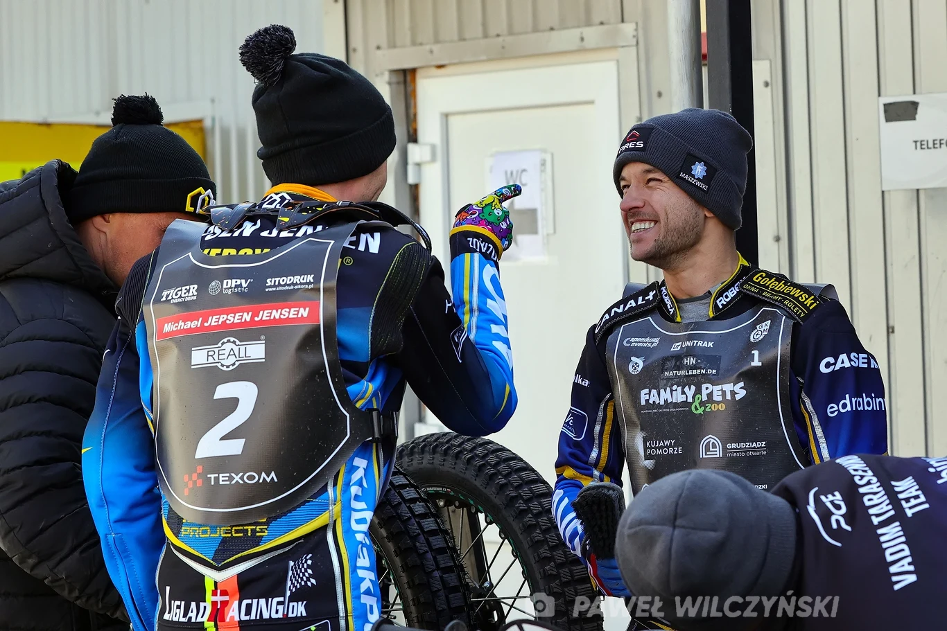 Michael Jepsen Jensen w rozmowie z Wadimem Tarasienko. Finał MPPK. Michael Jepsen Jensen w rozmowie z Wadimem Tarasienko. Finał MPPK.