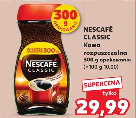 NESCAFÉ Classic Kawa rozpuszczalna 300 g