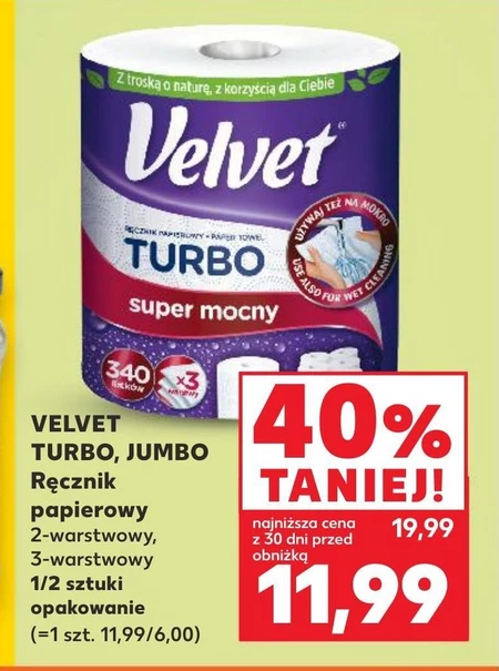 Velvet Turbo Ręcznik papierowy