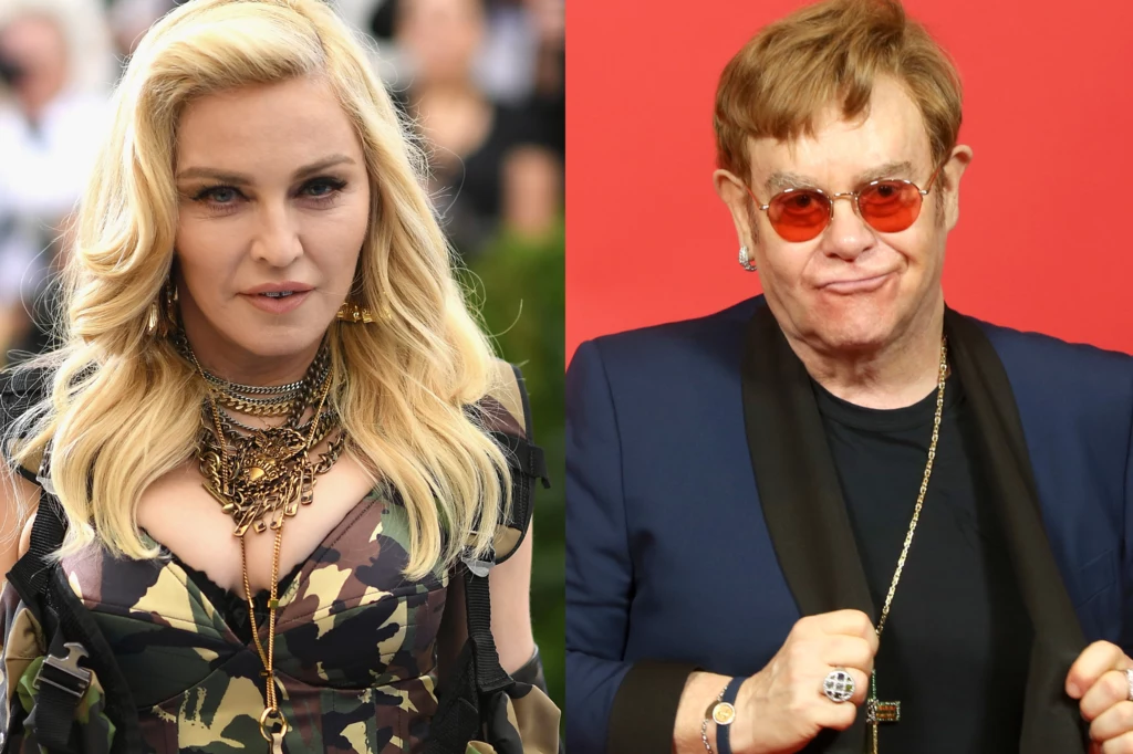 Madonna i Elton John zakończyli swój wieloletni spór Madonna i Elton John zakończyli swój wieloletni spór