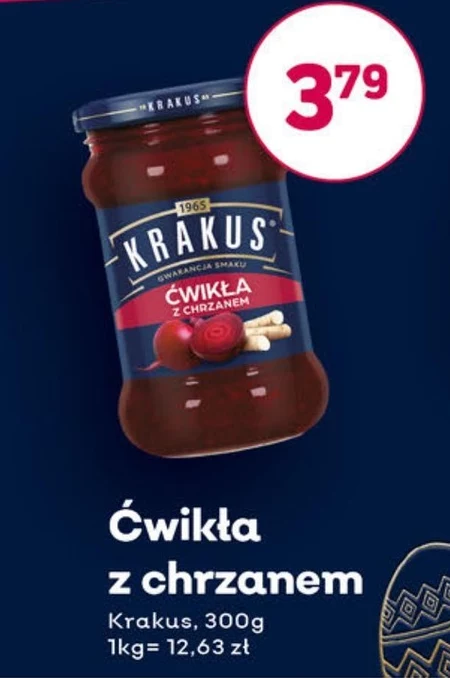Krakus Ćwikła z chrzanem 300 g