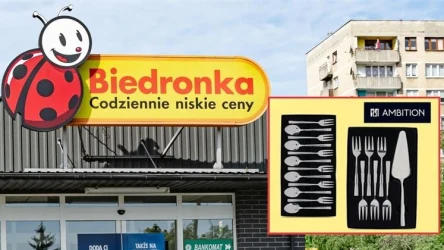 Biedronka oferuje zestaw sztućców w niskiej cenie!