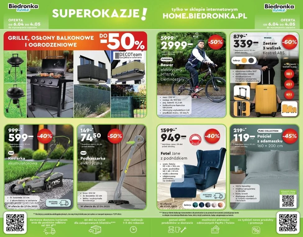 Nowe promocje w Biedronka Home!