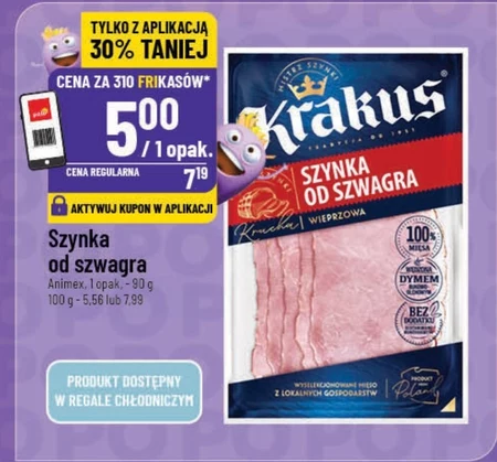 Krakus Szynka od szwagra 90 g