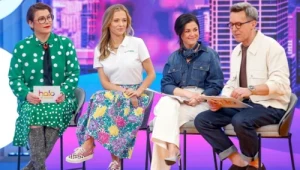 Program "halo tu polsat" z udziałem Dominiki Tarczyńskiej ze Stowarzyszenia Lepsza Polska - Fot. AKPA