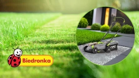 Ogrodowy hit na wiosnę w Biedronce! Przy zakupie tej kosiarki zaoszczędzisz 400 zł!