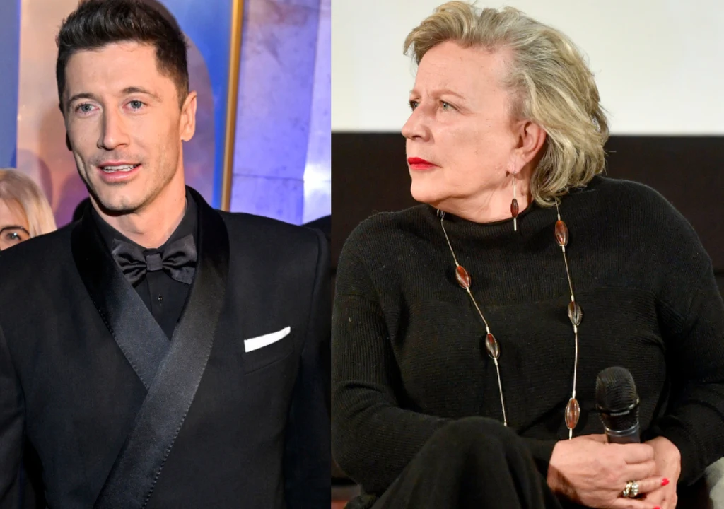 Robert Lewandowski, Krystyna Janda