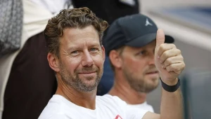 No i jest uśmiech Wima Fissette'a. Pierwszy cel już został zrealizowany