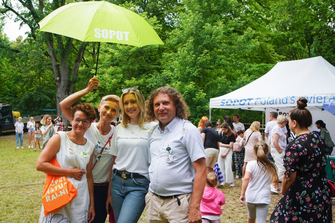 Czyste Zielone Miasta w Sopocie fot. Telewizja Polsat