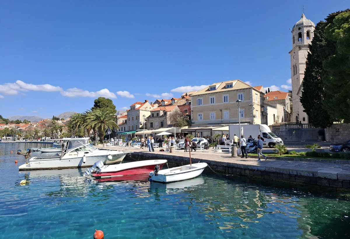 Miasteczko Cavtat jest położone zaledwie 20 km od Dubrownika