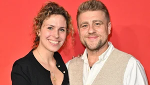 Tomasz Jakubiak z żoną Anastazją Jakubiak w 2024 roku