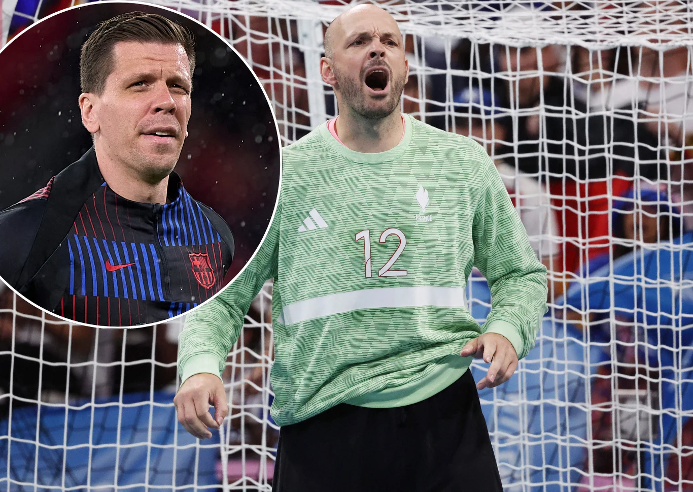 Wojciech Szczęsny i Vincent Gerard Wojciech Szczęsny i Vincent Gerard