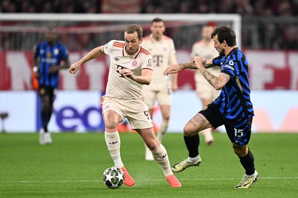 Harry Kane w meczu z Interem Mediolan