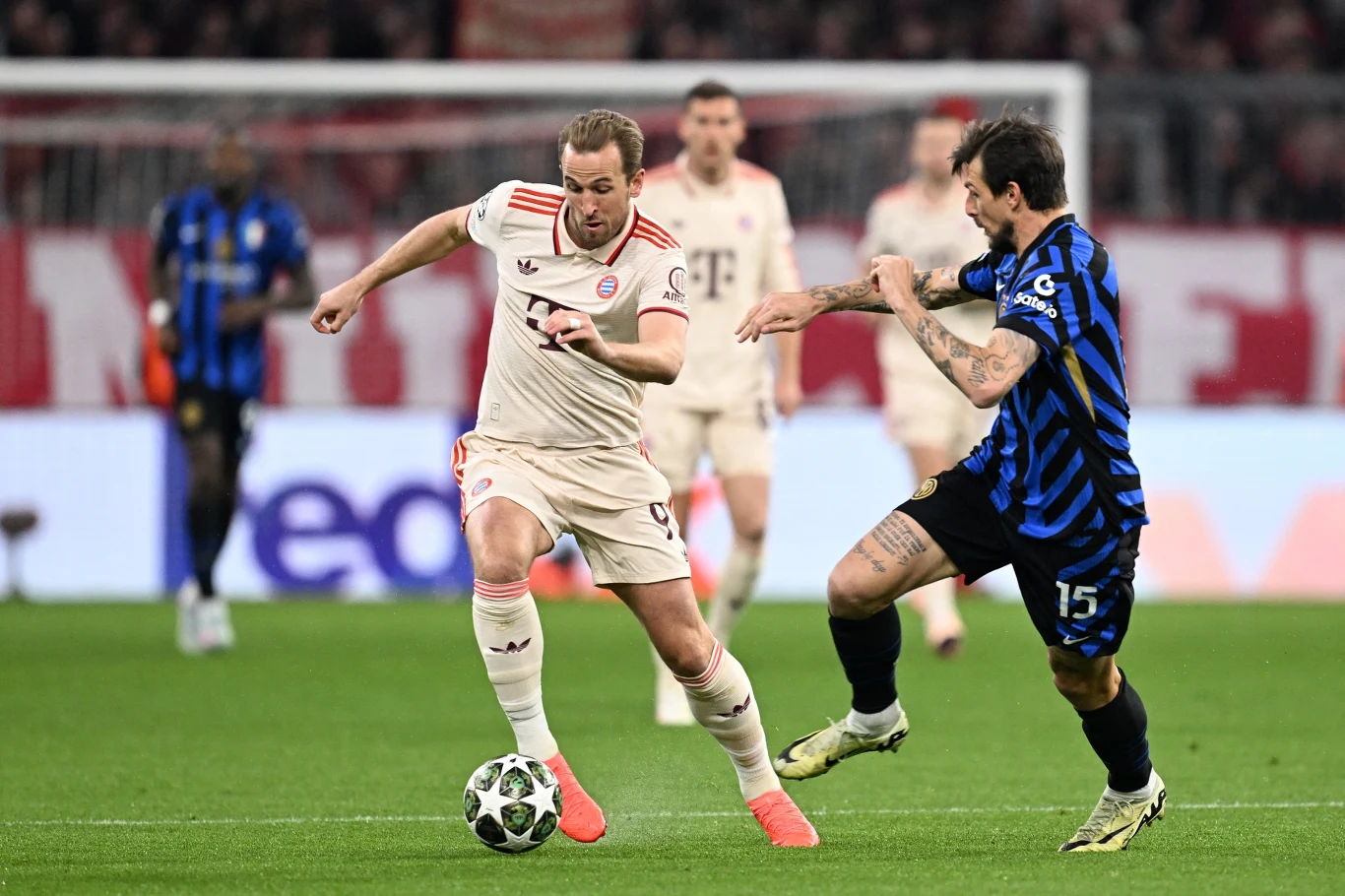 Harry Kane w meczu z Interem Mediolan