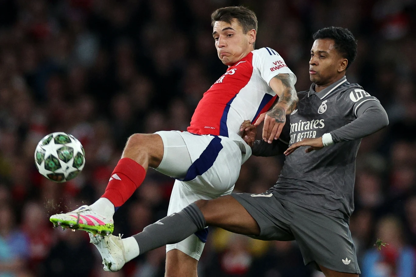 Kiwior w meczu z Realem Madryt Kiwior w meczu z Realem Madryt