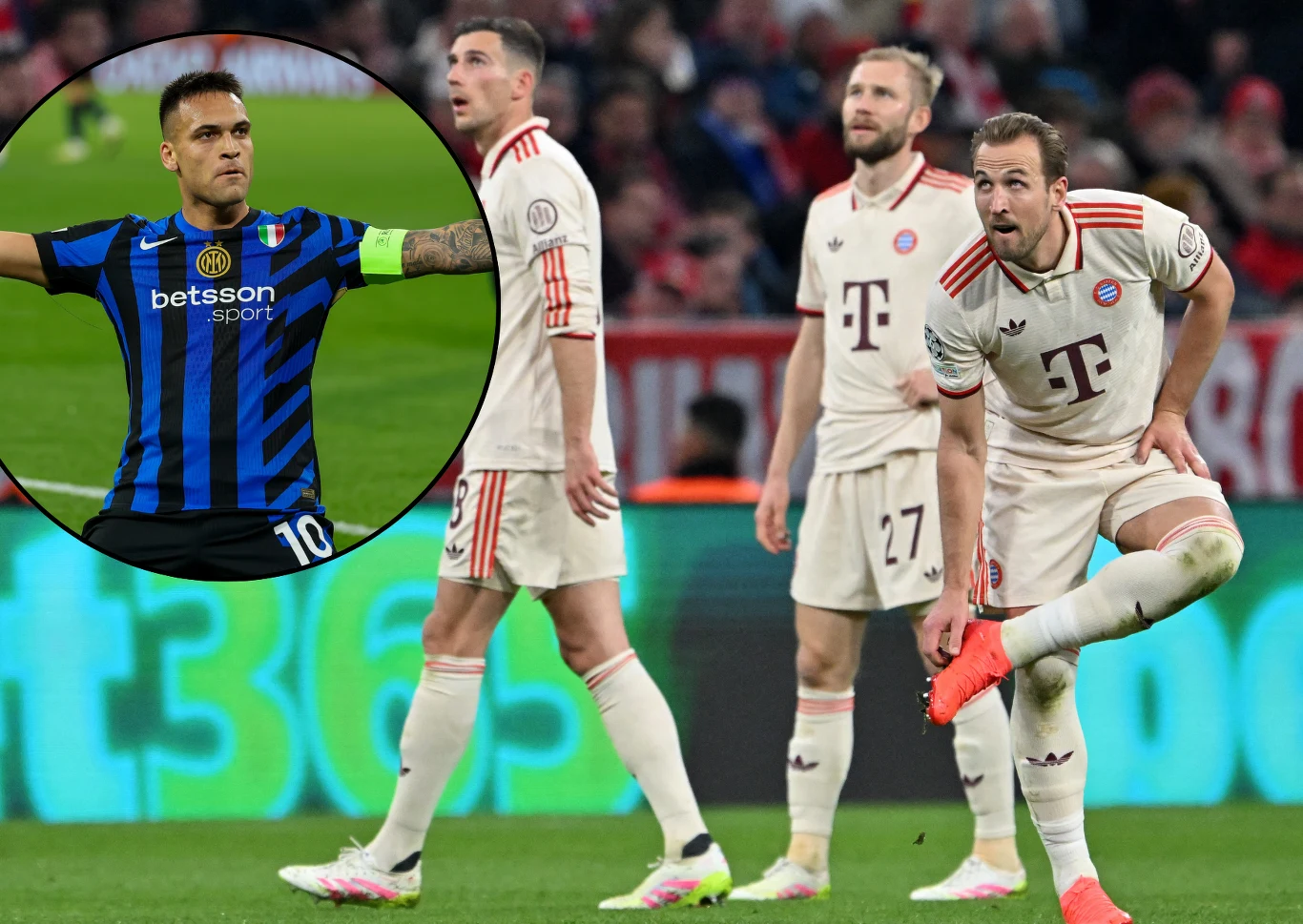 Lautaro Martinez rozstrzygnął losy meczu Interu z Bayernem Monachium Lautaro Martinez rozstrzygnął losy meczu Interu z Bayernem Monachium