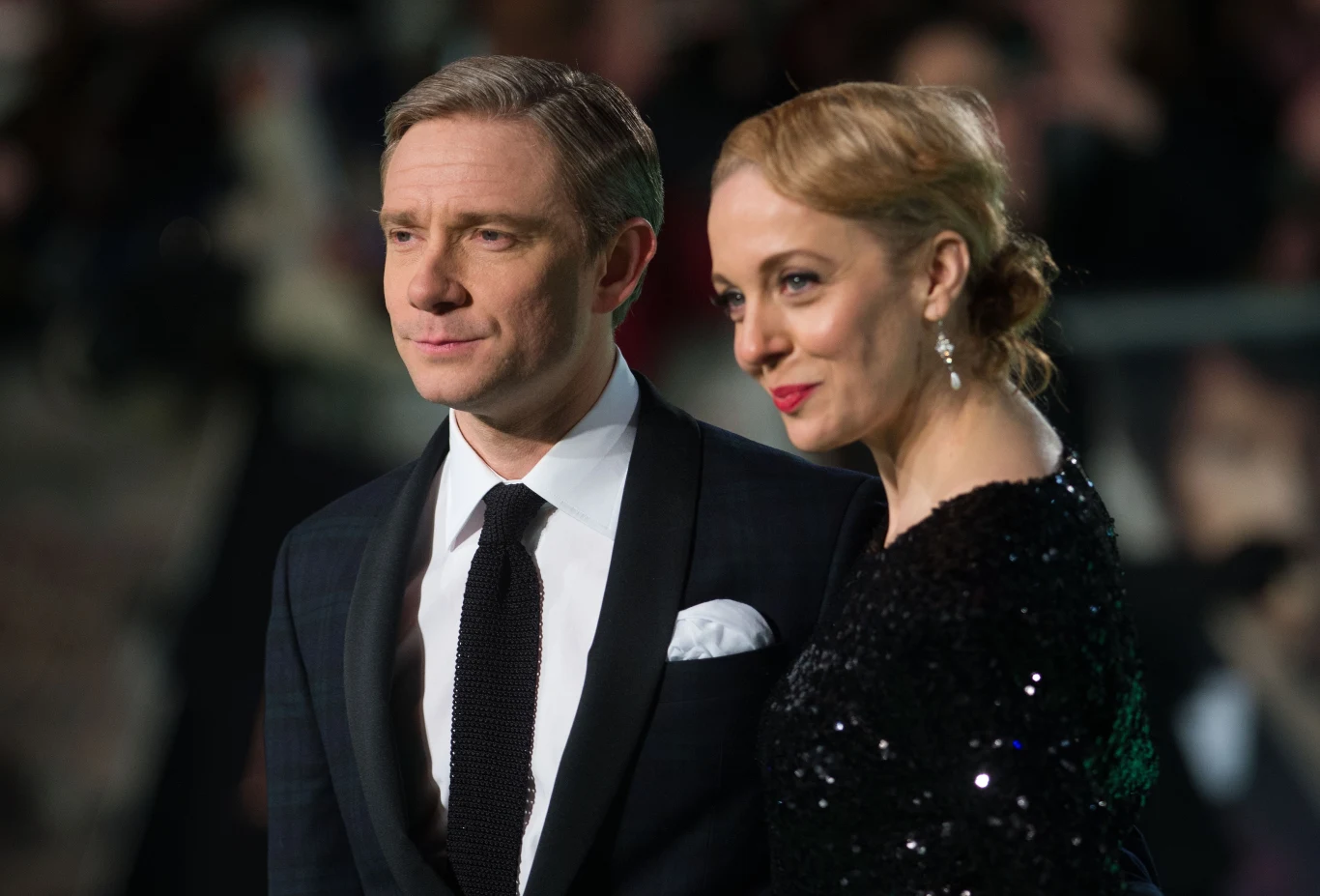 Martin Freeman i Amanda Abbington Martin Freeman i Amanda Abbington