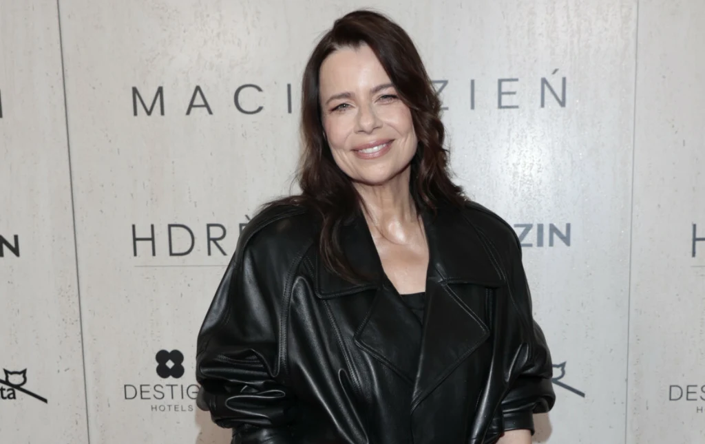 Agata Kulesza na pokazie Macieja Zienia Agata Kulesza na pokazie Macieja Zienia