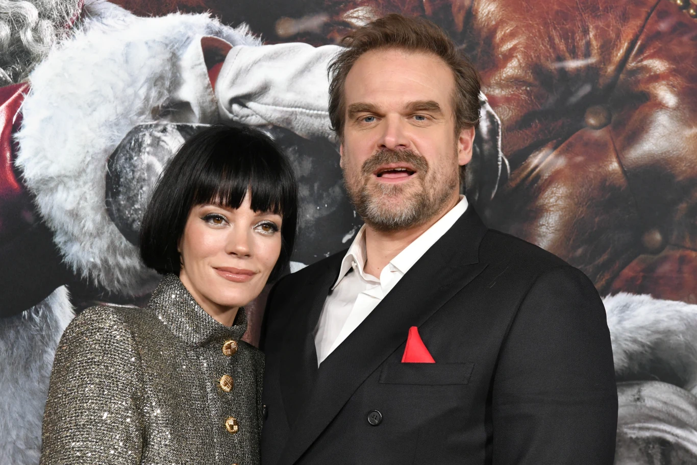 Lily Allen i David Harbour