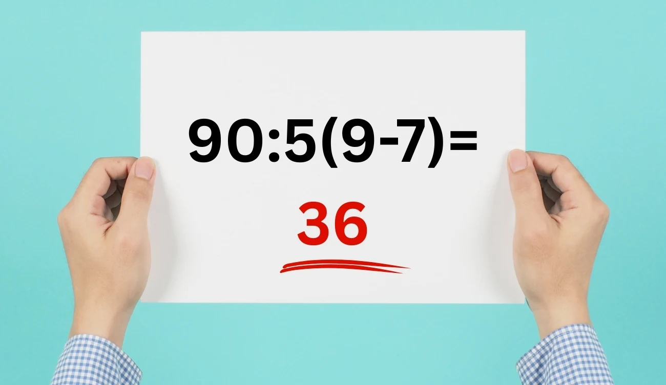 Prawidłowy wynik to liczba 36. Jak ci poszło?