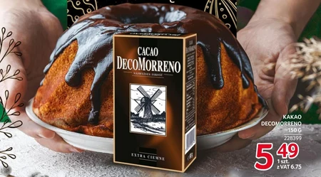 DecoMorreno Kakao o obniżonej zawartości tłuszczu 150 g