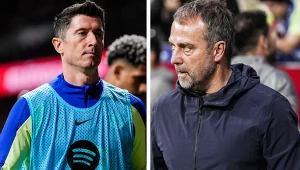 Robert Lewandowski i Hansi Flick