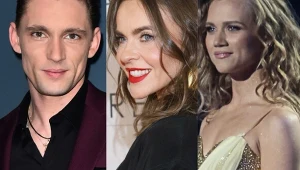 Od lewej: Filip Gurłacz, Edyta Herbuś, Agnieszka Kaczorowska