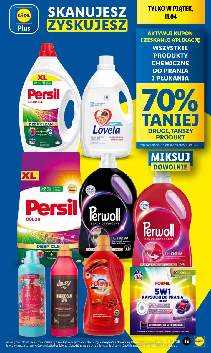 Chemia do prania 70% taniej w Lidlu! 