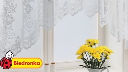 Przepiękne firanki w Biedronce 