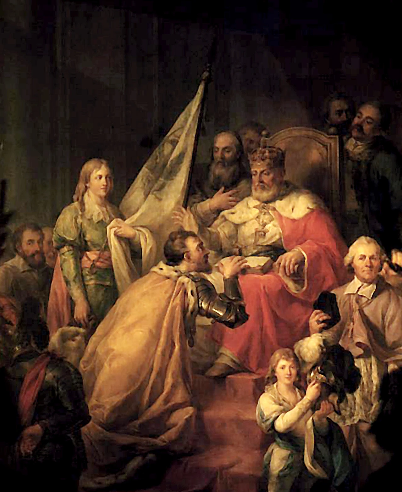 Hołd pruski, Marcello Bacciarelli 