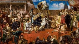 "Hołd Pruski". Hołd lenny złożony królowi Zygmuntowi Staremu przez Albrechta Hohenzollerna