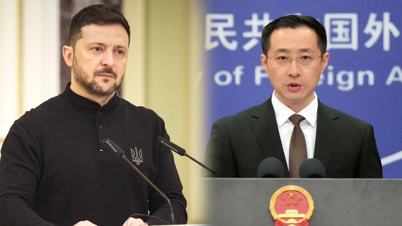 Chińskie MSZ reaguje na stanowisko Wołodymyra Zełenskiego