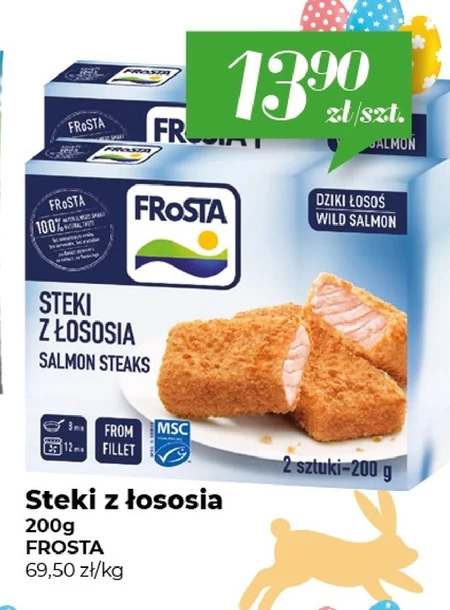 FRoSTA Steki z łososia 200 g