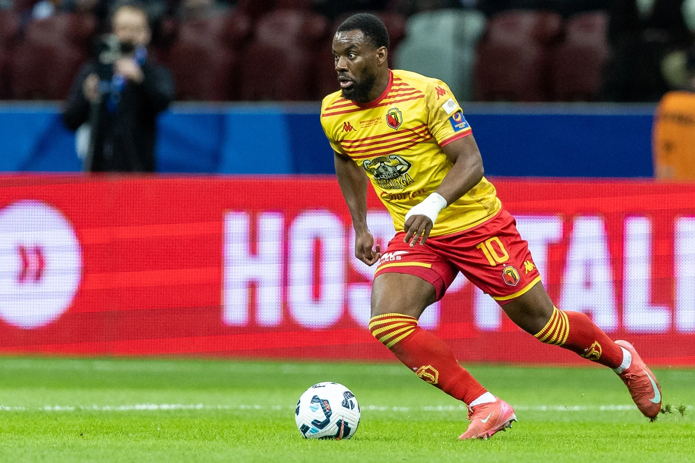 Afimico Pululu - najskuteczniejszy strzelec bieżącej edycji Ligi Konferencji.