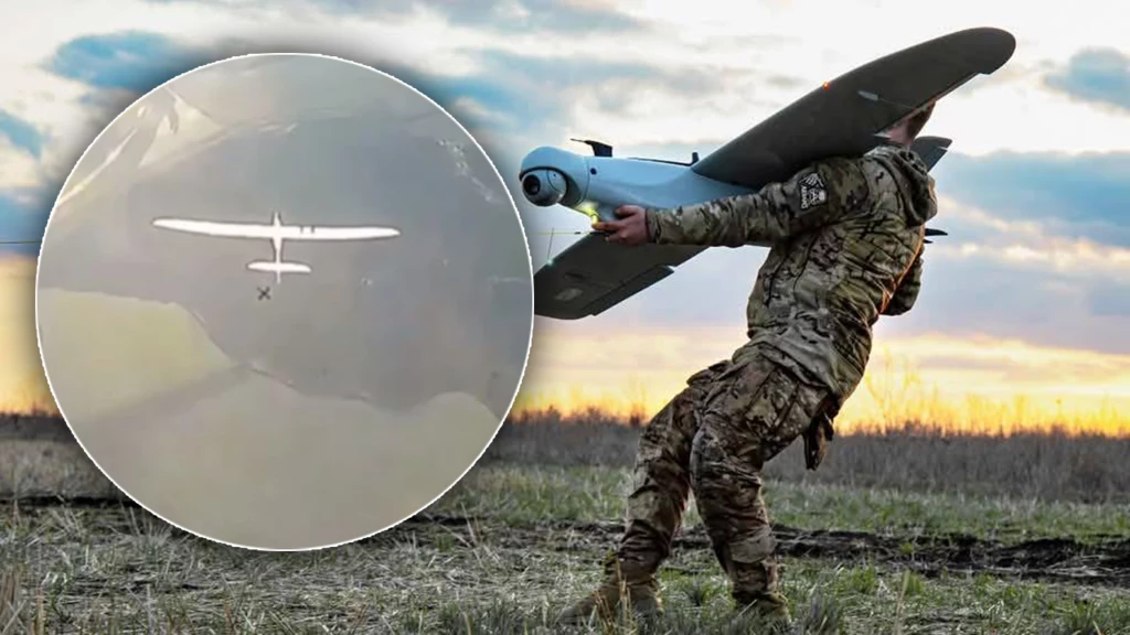 Dron polskiej produkcji zestrzelony przez Rosjan Dron polskiej produkcji zestrzelony przez Rosjan