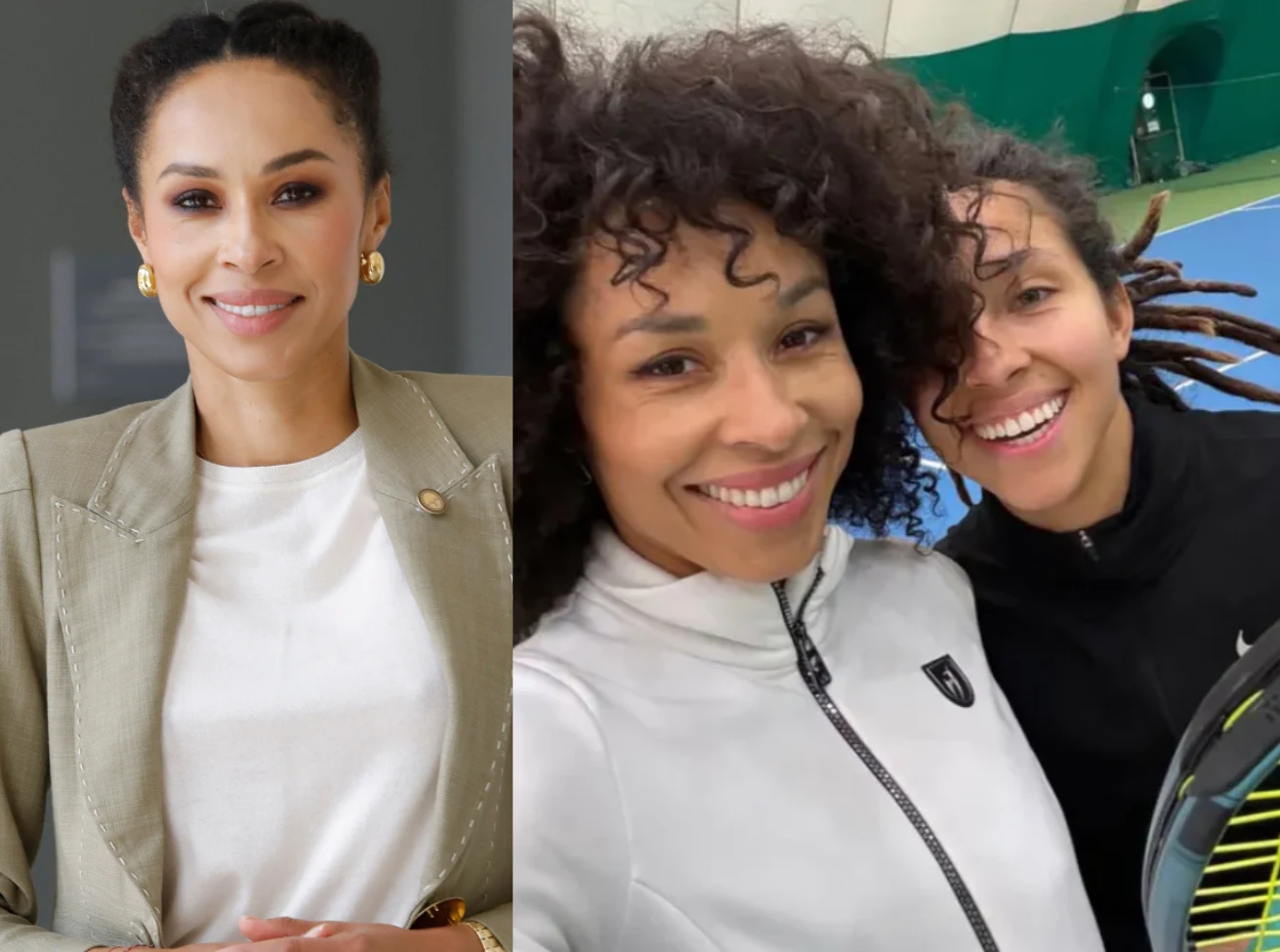 Omenaa Mensah z córką Vanessą /Instagram:@omenaamensah