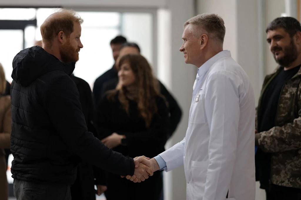 Książę Harry niespodziewanie złożył wizytę w Ukrainie