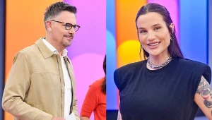 Krzysztof Ibisz i Karolina Gilon