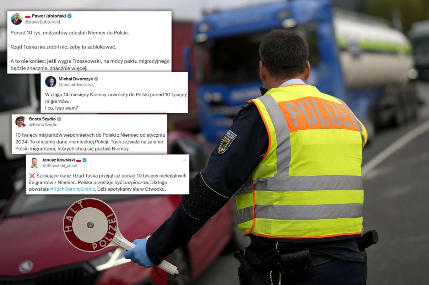 Politycy PiS grzmią po tekście Interii na temat migrantów odsyłanych do Polski przez Niemcy article cover