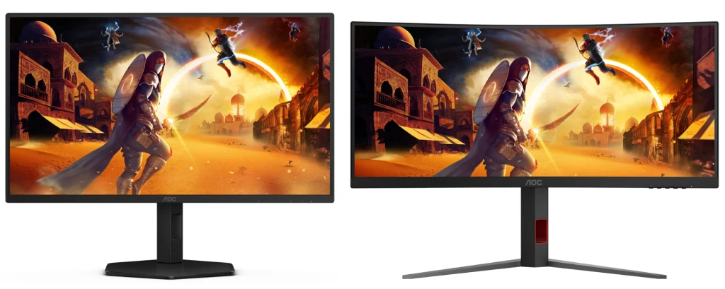 AOC Gaming 25G4SXU i AOC Gaming CU34G4Z