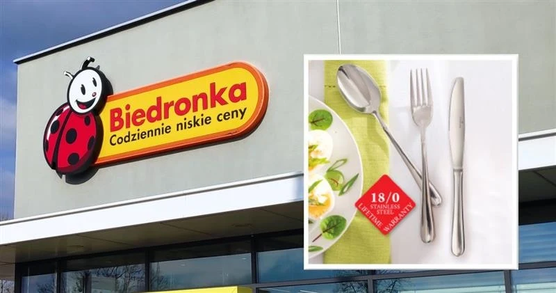 Biedronka oferuje komplet sztućców w niskiej cenie! Biedronka oferuje komplet sztućców w niskiej cenie!