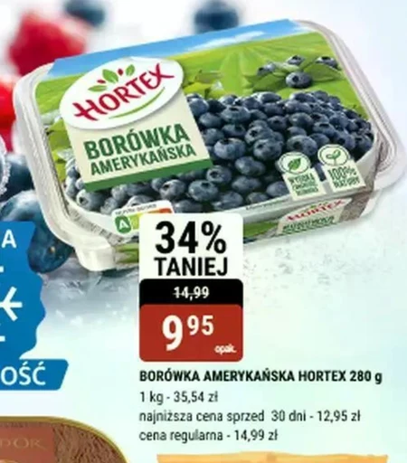 Hortex Borówka amerykańska 280 g