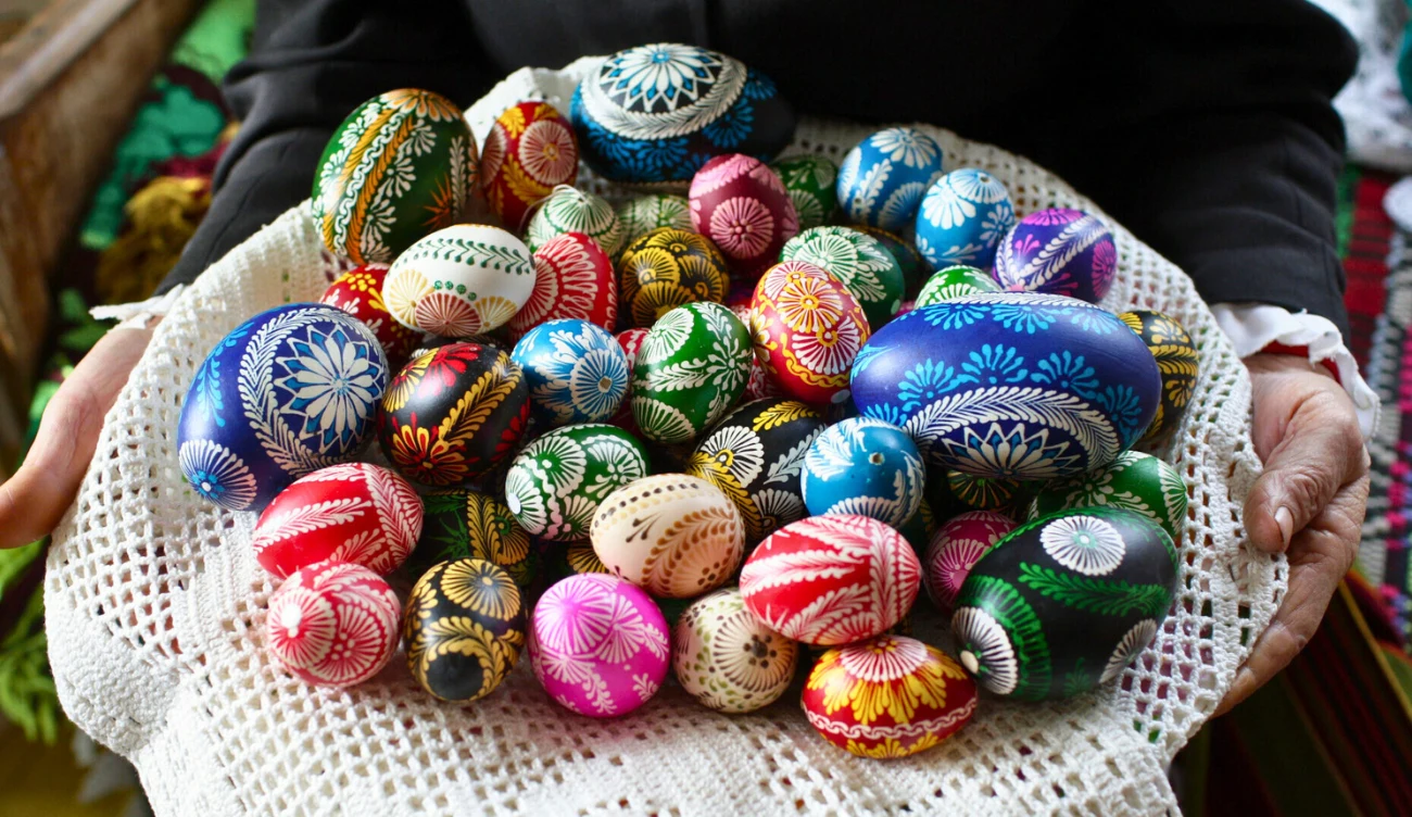 Pisanki są najlepszym przykładem kolorów Wielkanocy